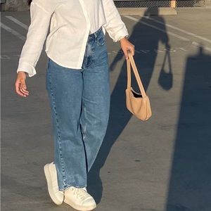 Abercrombie curve love High Rise Loose jeans 👖